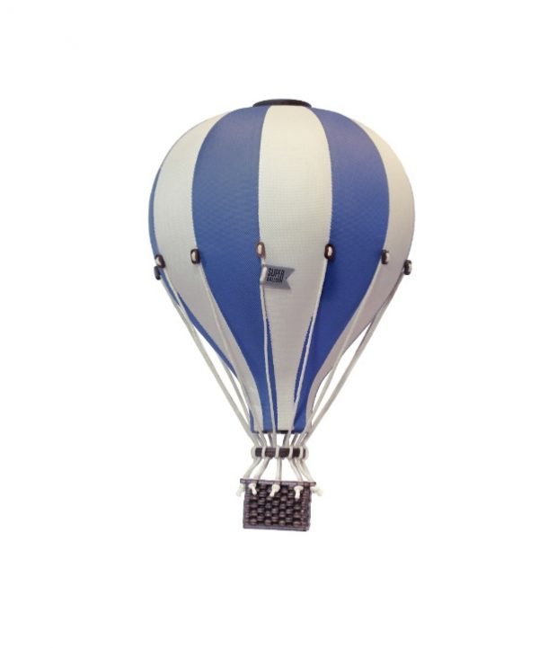 Air balloon- Blue & Cream