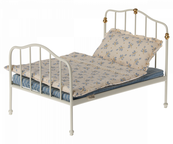 Maileg- Bed, Mouse - Off white