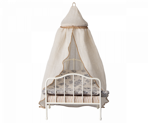 Maileg- Miniature bed canopy - Cream