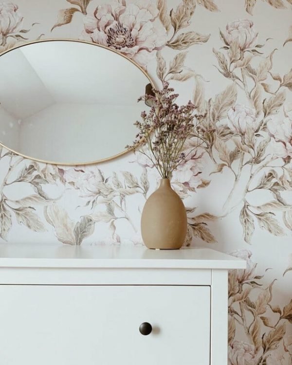 Peonies beige ' Wallpaper - Image 4