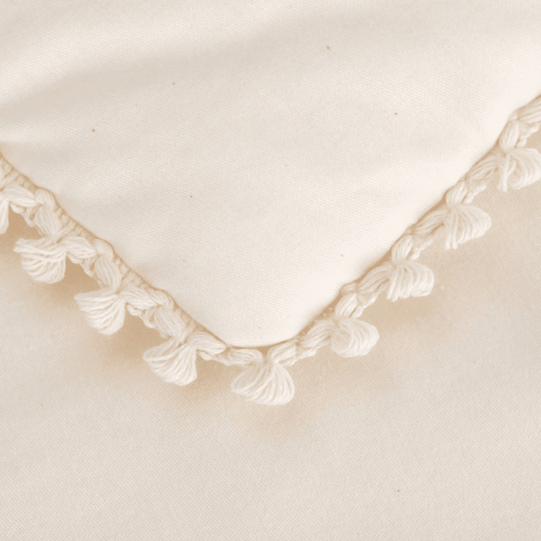 Soft Vanilla linen bedding set- Cotton & Sweets 140 x 200cm - Image 2