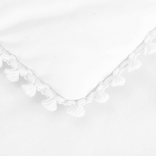 Soft White linen beddingset- Cotton & Sweets  140 x 200cm - Afbeelding 2