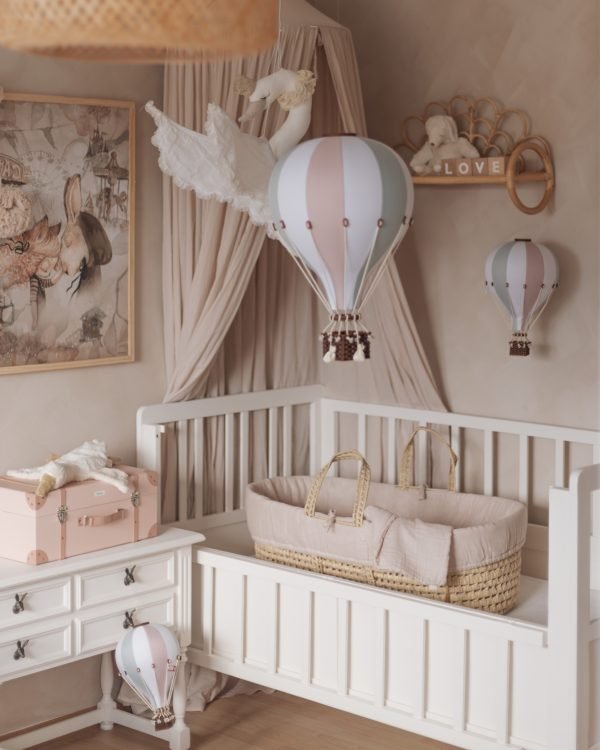 Air balloon- Pink Gray White - Image 2