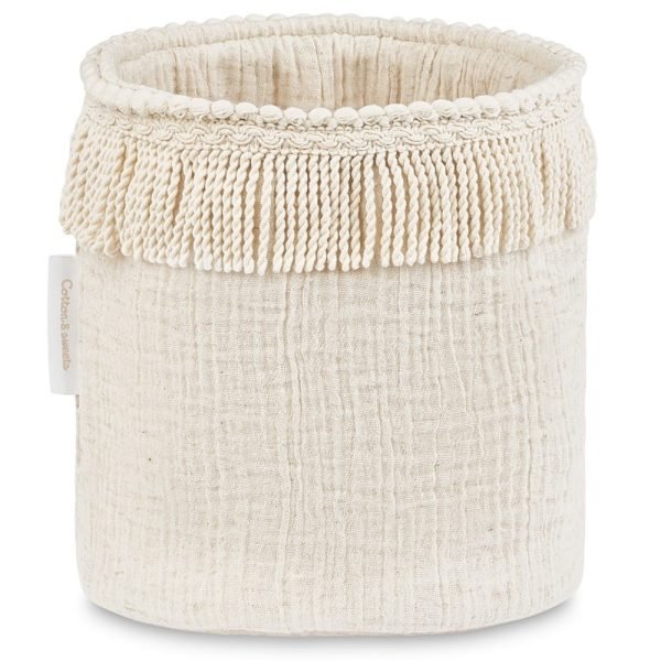 Care Basket 'Boho Twist Natural' Round