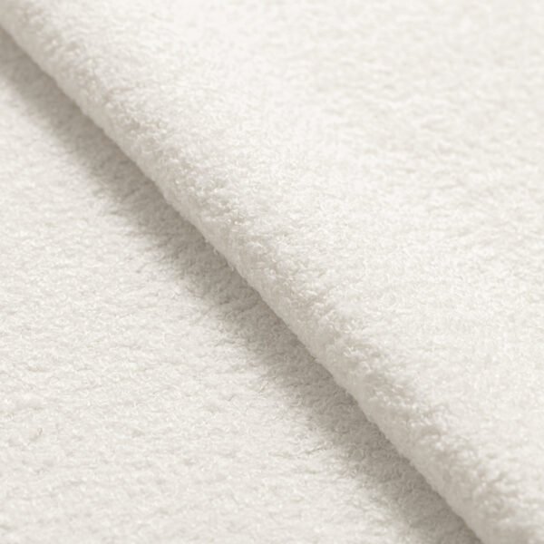 Cuscino a fiore grande boucle 'Flower' bianco - immagine 2